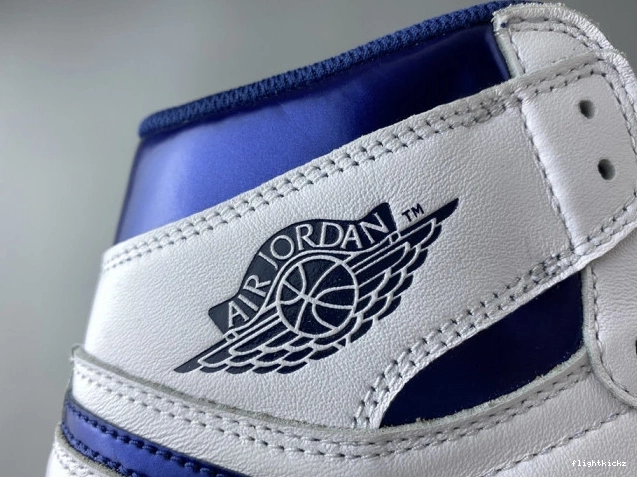 Air (2016) 1 Metallic Retro Navy 555088-106 Jordan 1011